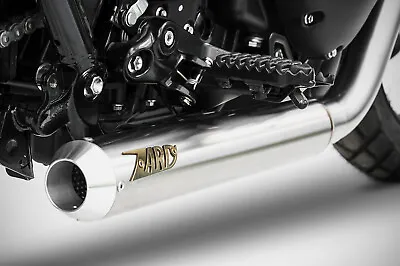 For Triumph Street Scrambler Zard Exhaust Full System Low Cross Silencer -6.7Kg • $1158.40