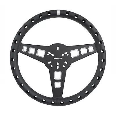 35cm/13.75 Machined Aluminum Vms Racing Ultra Lightweight Race Steering Wheel Fb • $139.95