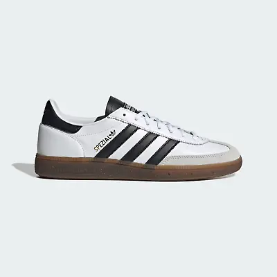 Adidas Men's Handball Spezial Shoes In Cloud White / Core Black / Gum • £120