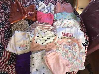 Baby Girl Clothes Lot Girls Clothing Size 6-9 Month Outfits Baby Disney Baby Kss • $24.99