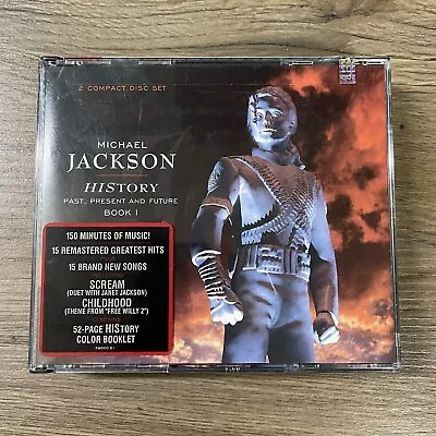 MICHAEL JACKSON HIStory (2 CD Set 1995) NEW RARE Banned Lyrics Hype Sticker • $99