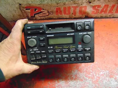 97 96 95 Volvo 850 960 Oem Factory Cassette Player Radio Stereo 3533535 • $49.99