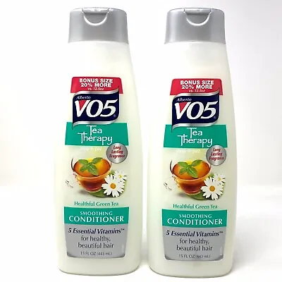 Alberto VO5 Tea Therapy Green Tea Smoothing Conditioner 15 Fl Oz (2 Pack) READ • $16.95