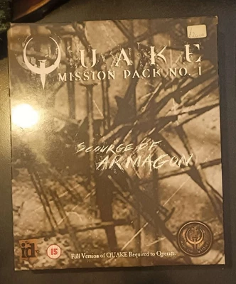 £50 • Buy Quake Mission Pack No. 1 PC Big Box