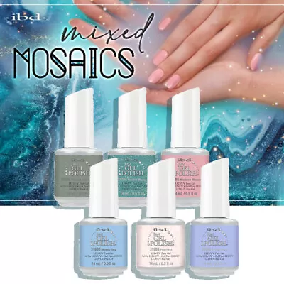 Ibd Just Gel Polish Mixed Mosaics 2022 New FULL Collection 6 Pcs • $49.99