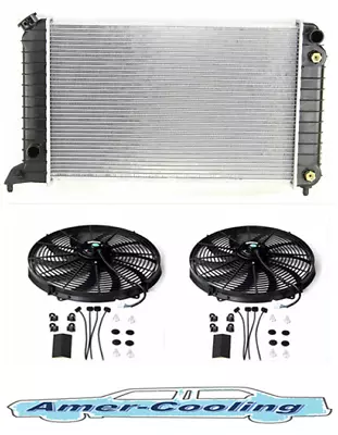 Radiator For 1994-2003 GMC Sonoma Chevrolet S10 + 2X10 FANS 2.2L 2002 2001 2000 • $92.99