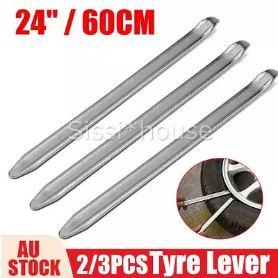 24  Tyre Lever Bar Removal Tire Irons Chrome Car Bike Motorcycle Motorbike OZ • $39.95