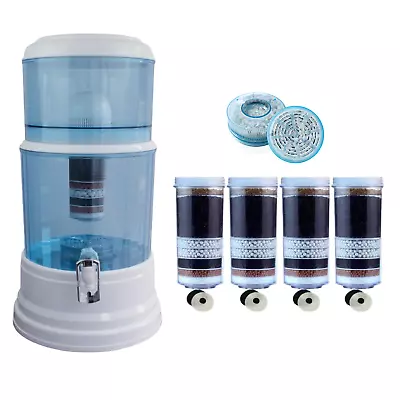 Aimex 8 Stage Water Filter Dispenser Benchtop Purifier Jug 4 Fluoride Filters • $170