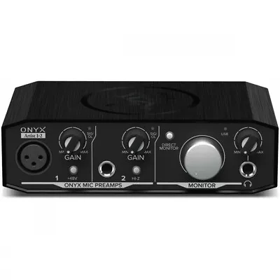£57.39 • Buy Mackie Onyx Artist 1-2 USB Recording Studio Audio Interface (AUTHORIZED DEALER)