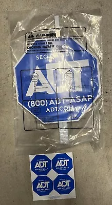ADT Home Security Yard Sign/Stickers • $32