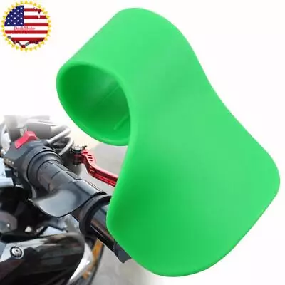 Motorcycle Handlebar Green Cruise Control Throttle Assist Wrist Rest Aid Grip US • $7.99