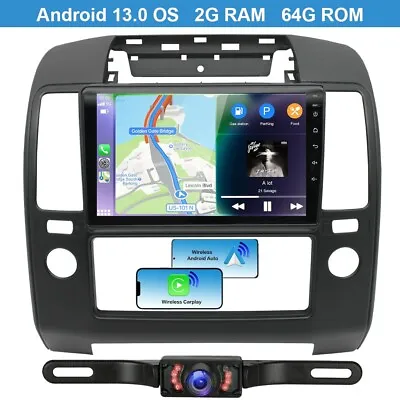 9” Android 13 Car Head Unit Stereo GPS For Nissan Navara 2005-2011 D40 Carplay • $249.90