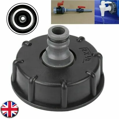 For IBC Adapter Connector Hose Lock Water Pipe Tap Storage Tank Fitting Garden • £4.75