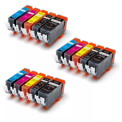 15 PK New Ink Set W/ Chipset For Canon 225 226 MG5320 MX882 MX892 • $15.42