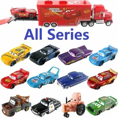 £5.74 • Buy  1:55 Scale Cars Kids Boy Toy Car  Lightning McQueen Diecast Model Cars 