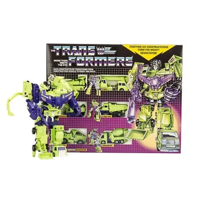 Transformers G1 Devastator Reissue Brand New Gift Box Free Shipping • $69.99