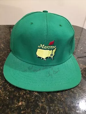 Vintage 1990s American Needle The Masters Cap Signed Chip Beck • $42.83