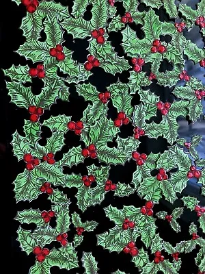 £3.25 • Buy 60x Pretty Holly & 3D Berry Embellishments For Cards/Christmas Crafts Etc