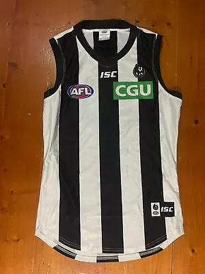 Rare 2020 Collingwood Magpies Afl Isc Player Issue Jumper Gps Xl • $199