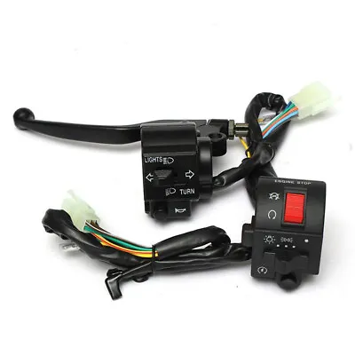 Motorcycle 7/8  Handlebar Headlight Horn Turn Signal Electrical Start Switch 12V • $17.42