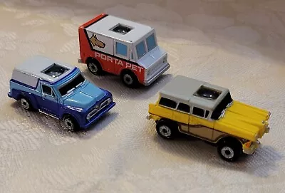 Galoob 1990 Micro Machines Private Eyes Lot Of 3 Edsel Pacer Ford Truck Van • $14.95