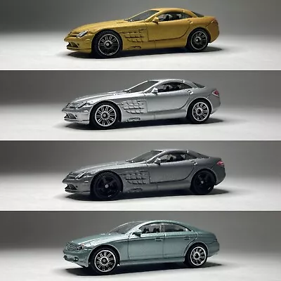 Matchbox Mercedes Benz SLR McLaren Lot Plus CLS500 • $0.99