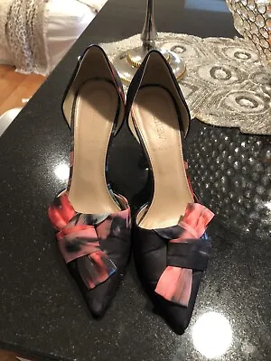 J.Crew Elsie Fabric Knotted D’Orsay Pumps 8 Pre-Owned  • $30