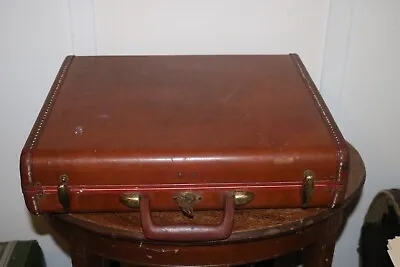Vintage Samsonite Shwayder Bros Hard Shell USA Luggage Briefcase W KEY STREAMLIT • $99.99