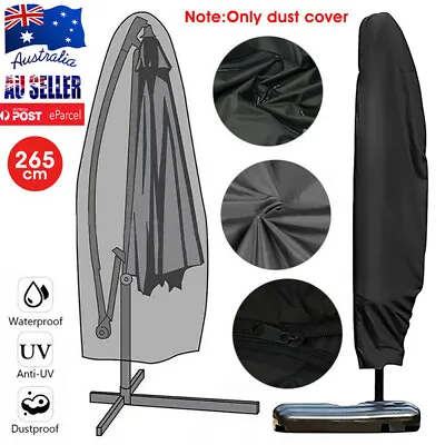 $21.94 • Buy Outdoor Cantilever Umbrella Cover Garden Patio Parasol Sun/Rain/Dust Protection