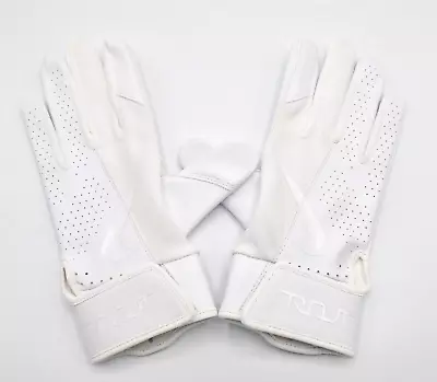 Nike Mike Trout Force Edge Batting Gloves 2.0 Men's XL White/Barely White • $26.95