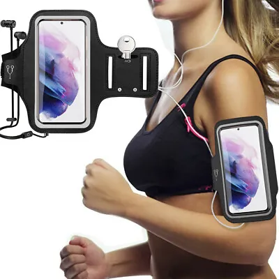 Sports Armband Phone Holder Arm Band Jogging Gym Running For IPhone Samsung • $21.99