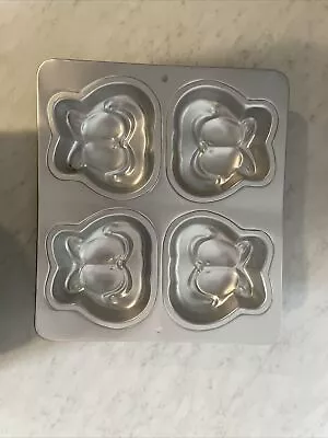 Vintage Garfield Cat Mini Cake Baking Pan Mold 2105-9441 Used Wilton Co • $22