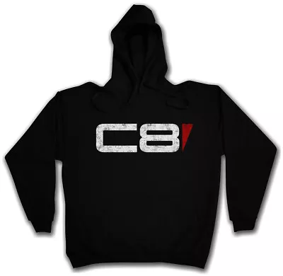 $44.95 • Buy C8 LOGO HOODIE Jack Mass Normandy Sign Sheppard Effect