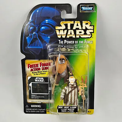 Star Wars POTF2 Freeze Frame FF Ewoks Wicket And Logray • $74.95