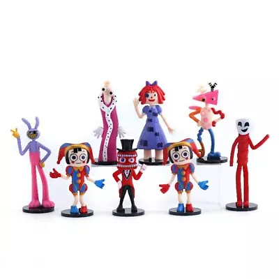 Kids Gift 8PCS The Amazing Digital Circus Action Figure Cake Topper Decors Toys • $18.79