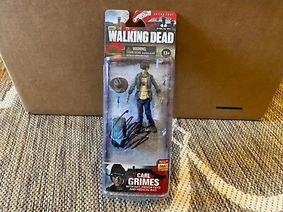 McFarlane Toys The Walking Dead Series 4: Carl Grimes Action Figure*Autographed • $67