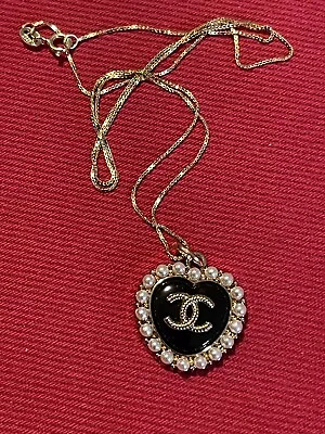 Chanel Vintage CC Charm Necklace Upcycled  • $71