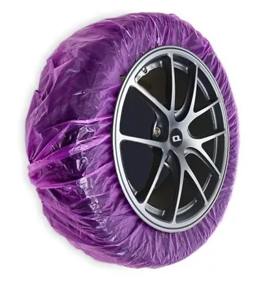 ALLOY WHEEL COVERS MASKING FILM FOR ALLOY WHEELS 4 X PAINT ABSORBENT MASKERS • £13.16