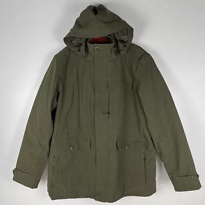 LL Bean Mens All Season 3-in-1 Primaloft Tek Coat Jacket Parka Green Sz 2XL Tall • $98.88