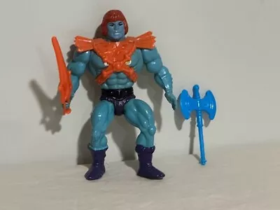 Vintage MOTU  FAKER  1981   COMPLETE  Malaysia Sticker Hard Head • $100