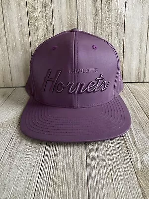 Charlotte Hornets Mitchell & Ness Authentic New With Tags Snapback Purple • $30