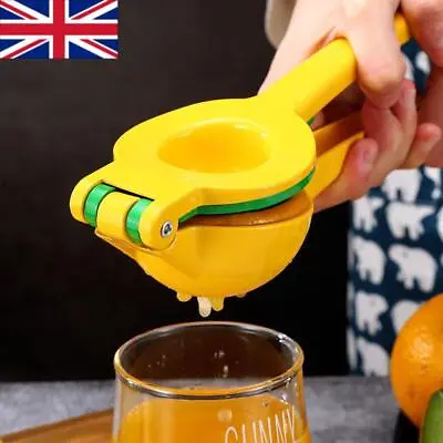 Lemon & Lime Squeezer Juice Extractor Handheld Pulp & Seed Separator Easy To Use • £9.69