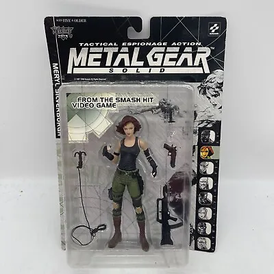 Metal Gear Solid MERYL SILVERBURGH Action Figure 1999 Carded/sealed  • £59.99