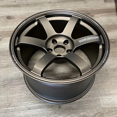 Volk TE37 Saga S-Plus 18x9.5 +20/18x10.5 +30 5x112 Bronze Staggered (Set Of 4) • $3980