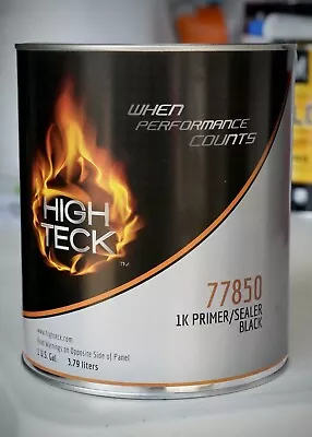 High Teck 77850 BLACK Primer Sealer 1K Ready To Spray GALLON Size! • $103.99