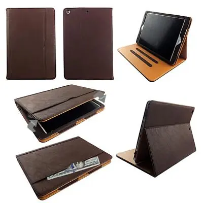 Leather Case For Apple IPad 9th Generation 2021 (10.2'') Luxury Flip Stand Cover • £10.99