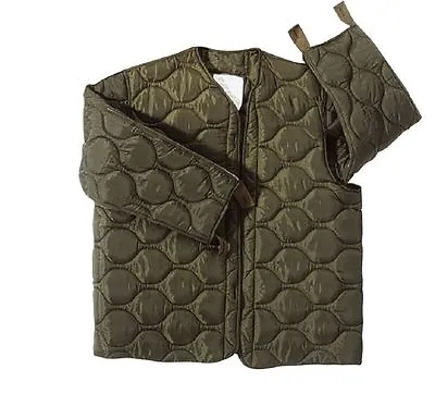 ROTHCO OD GREEN M65 LINER Quilted FIELD JACKET LINERS ROTHCO  SIZE S TO 3X • $35.99