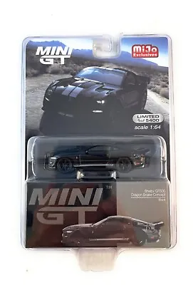 Mini GT 1:64 Ford Mustang Shelby GT500 Dragon Snake Concept Black MGT00575 • $16.99