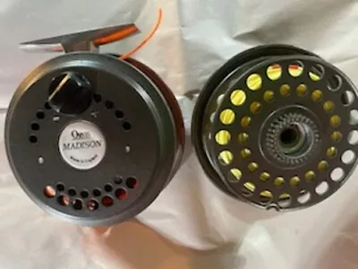 New Vintage Orvis Madison III Fly Reel With Spare Spool British Made With Pouch • $80