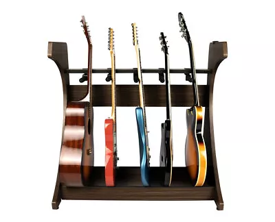 Gator Frameworks GFW-ELITEGTR5RK-BRN Elite 5 Guitar Rack - Brown - Open Box • $279.99